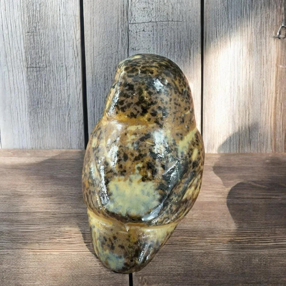Vintage Otagiri Ceramic Speckled Glaze Stoneware Miniature Ceramic Figurine VTG‎